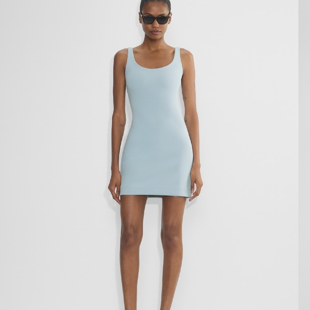 Aritzia Babaton Tan Sleeveless Dress